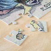 Kerstbal in Catville, Louis Wain Legpuzzel (Zijkant)