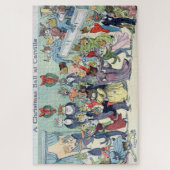 Kerstbal in Catville, Louis Wain Legpuzzel (Verticaal)