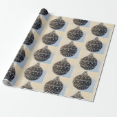 Kerstbal Inpakpapier (Uitgerold)
