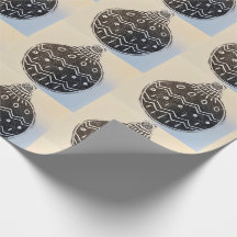 Kerstbal Inpakpapier