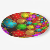 Kerstbal Jamboree Papieren Bordje (Gekanteld)