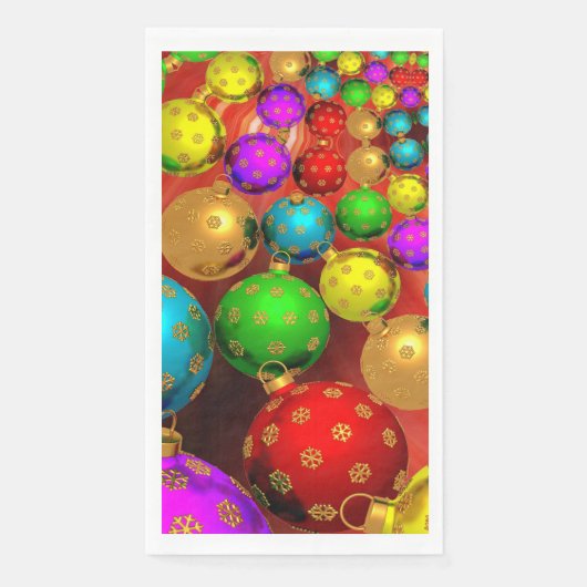 Kerstbal Jamboree Servet (Voorkant)