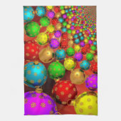 Kerstbal Jamboree Theedoek (Verticaal)