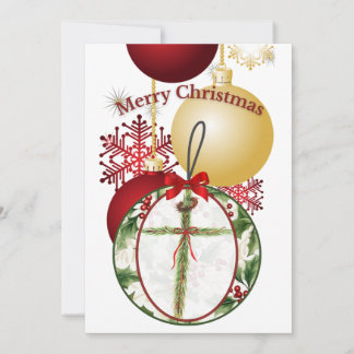 Kerstbal Kaart