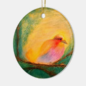 Kerstbal Keramiek Kerst Ornament (Links)