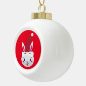 Kerstbal kerstbal keramische bal ornament (Rechts)