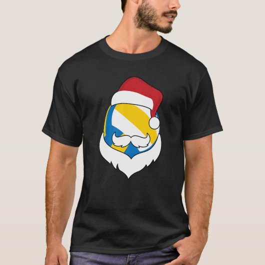 kerstbal kerstbal kerstbal kerstbal t-shirt (Voorkant)