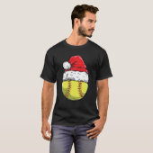 kerstbal kerstbal kerstbal kerstcadeaus kerstkerst t-shirt (Voorkant volledig)