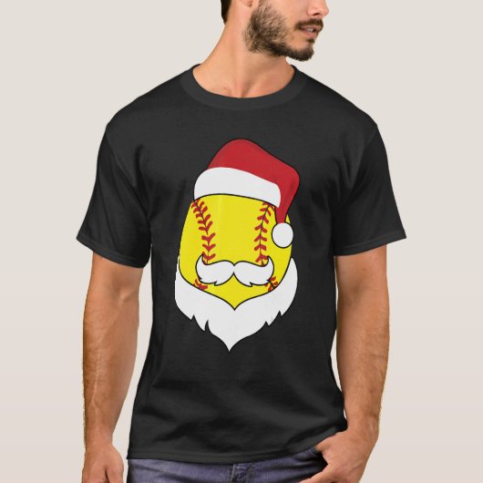 kerstbal kerstbal kersttactische kerstman t-shirt (Voorkant)