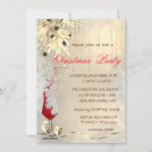 Kerstbal, kerstfeest van Red Wine Corporated Kaart (Voorkant)