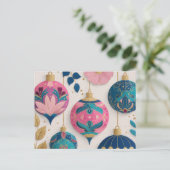 Kerstbal Kerstkaart Briefkaart (Staand voorkant)