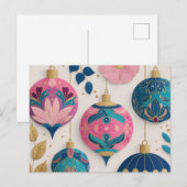 Kerstbal Kerstkaart Briefkaart (Voorkant / Achterkant)