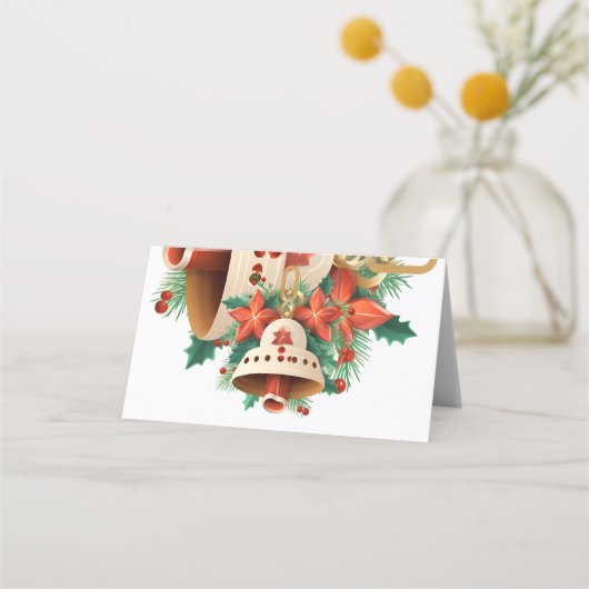 kerstbal klantenkaartje (Achterkant)