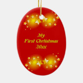 kerstbal Lijst Ornament (Achterkant)