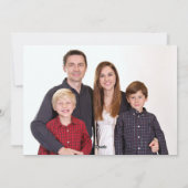 Kerstbal luxe wit goud QR business Feestdagenkaart (Achterkant)