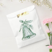 Kerstbal met Holly Bedankzakje (Gezegeld)