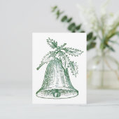 Kerstbal met Holly Briefkaart (Staand voorkant)