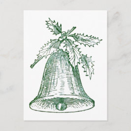 Kerstbal met Holly Briefkaart