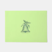 Kerstbal met Holly Deurmat (Voorkant)