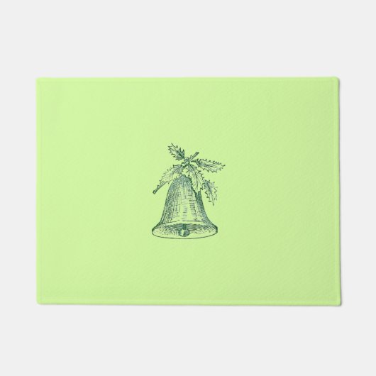 Kerstbal met Holly Deurmat (Voorkant)