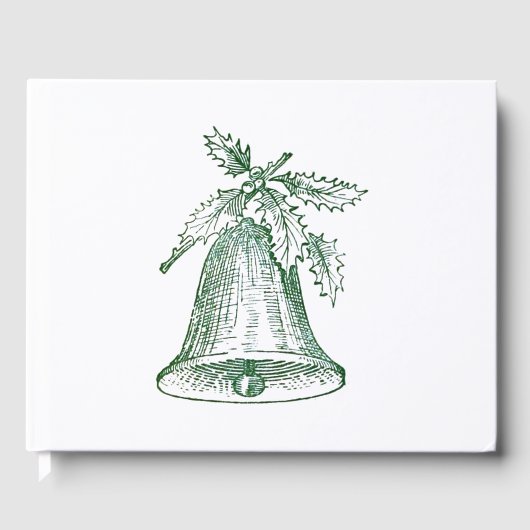 Kerstbal met Holly Gastenboek (Voorkant)