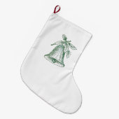 Kerstbal met Holly Grote Kerstsok (Voorkant (Hangend))