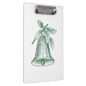 Kerstbal met Holly Klembord (Rechts)