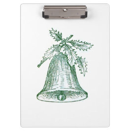 Kerstbal met Holly Klembord