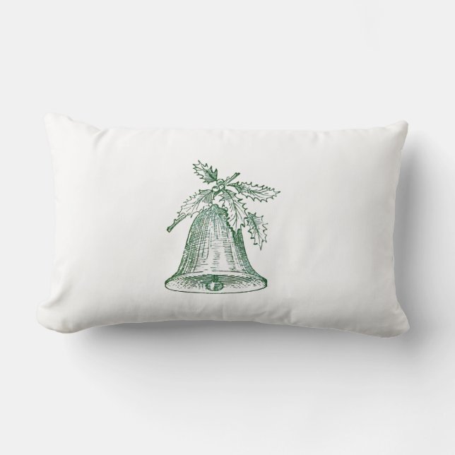 Kerstbal met Holly Kussen (Voorkant)