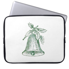 Kerstbal met Holly Laptop Sleeve