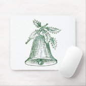 Kerstbal met Holly Muismat (Met muis)