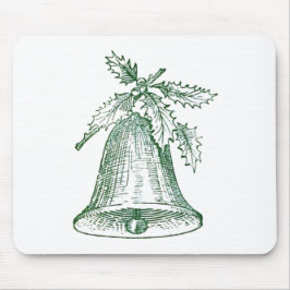 Kerstbal met Holly Muismat