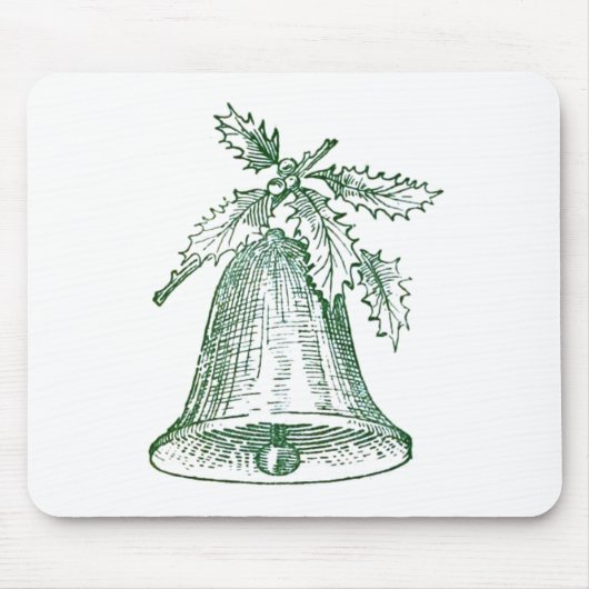 Kerstbal met Holly Muismat (Voorkant)