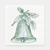 Kerstbal met Holly Servet (Voorkant)