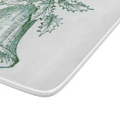 Kerstbal met Holly Snijplank (Hoek)