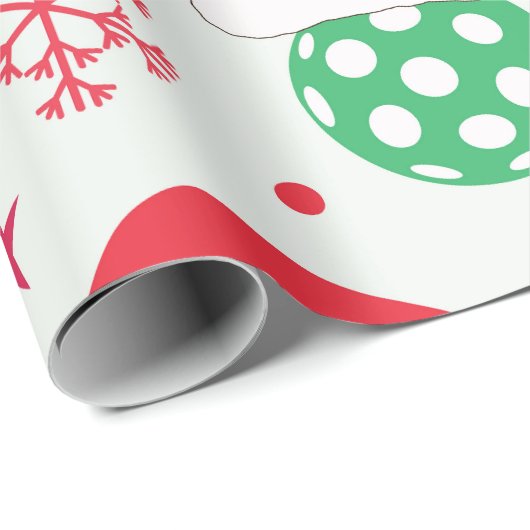 Kerstbal met Santa Hat Cadeaupapier (Rol Hoek)