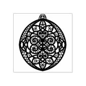 kerstbal ornament kunststempel rubberstempel (Afrduk)