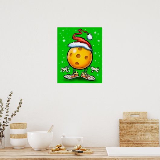 kerstbal poster (Keuken)