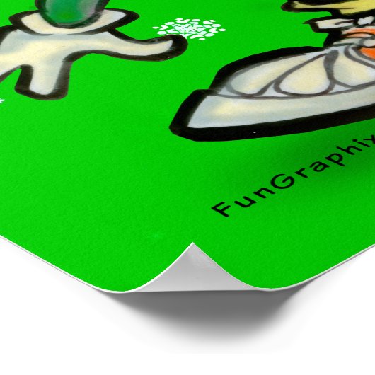 kerstbal poster (Hoek)