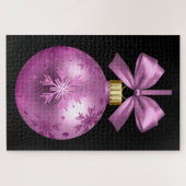 Kerstbal puzzel (Horizontaal)