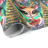 Kerstbal-reinster Cadeaupapier (Rol Hoek)