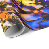 Kerstbal rood cadeaupapier (Rol Hoek)