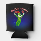 kerstbal Santa Hat Pickle Blikjeskoeler (Achterkant)