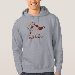 Kerstbal schattig monster hoodie