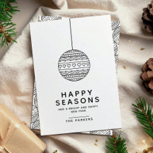 Kerstbal Seizoensgroeten