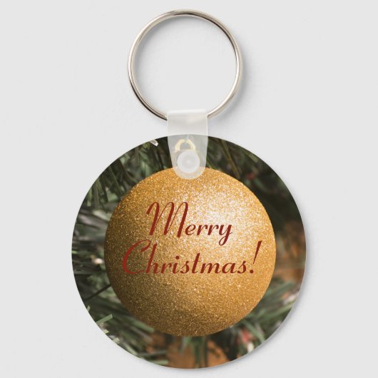 kerstbal sleutelhanger (Voorkant)