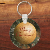 kerstbal sleutelhanger (Voorkant)