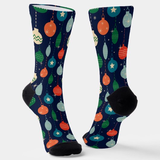 Kerstbal sokken (Gebogen)