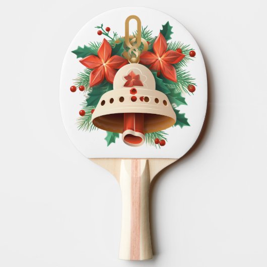 kerstbal tafeltennisbatje (Achterkant)