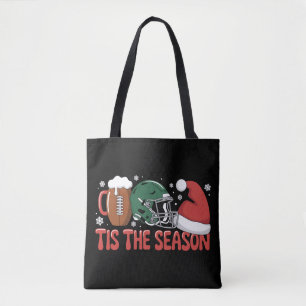 Kerstbal Tis het Seizoen Sport Vakantie Tote Bag